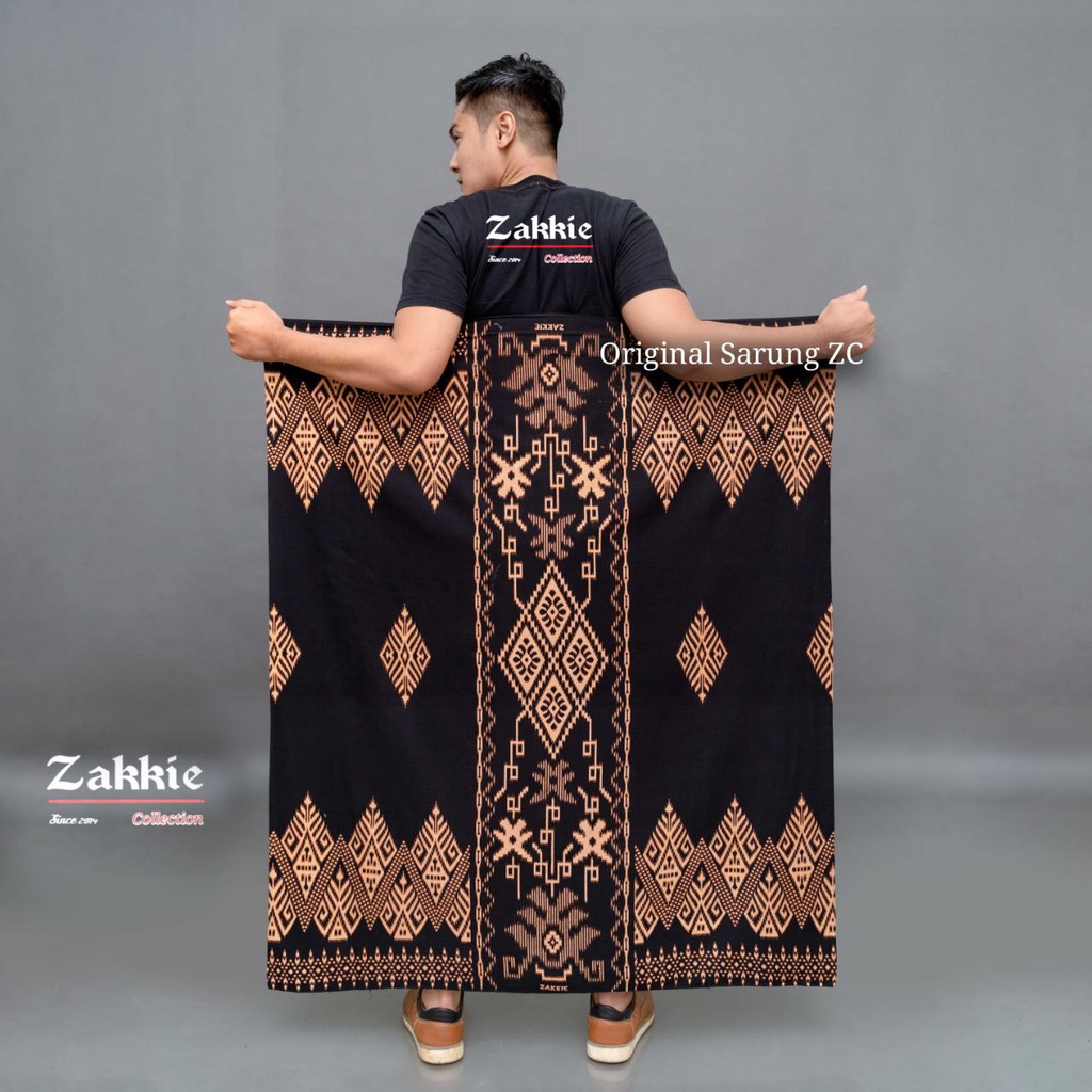 Jual Sarung Batik Pria Sarung Batik Motif Kaligrafi Kufi Indonesia Ma