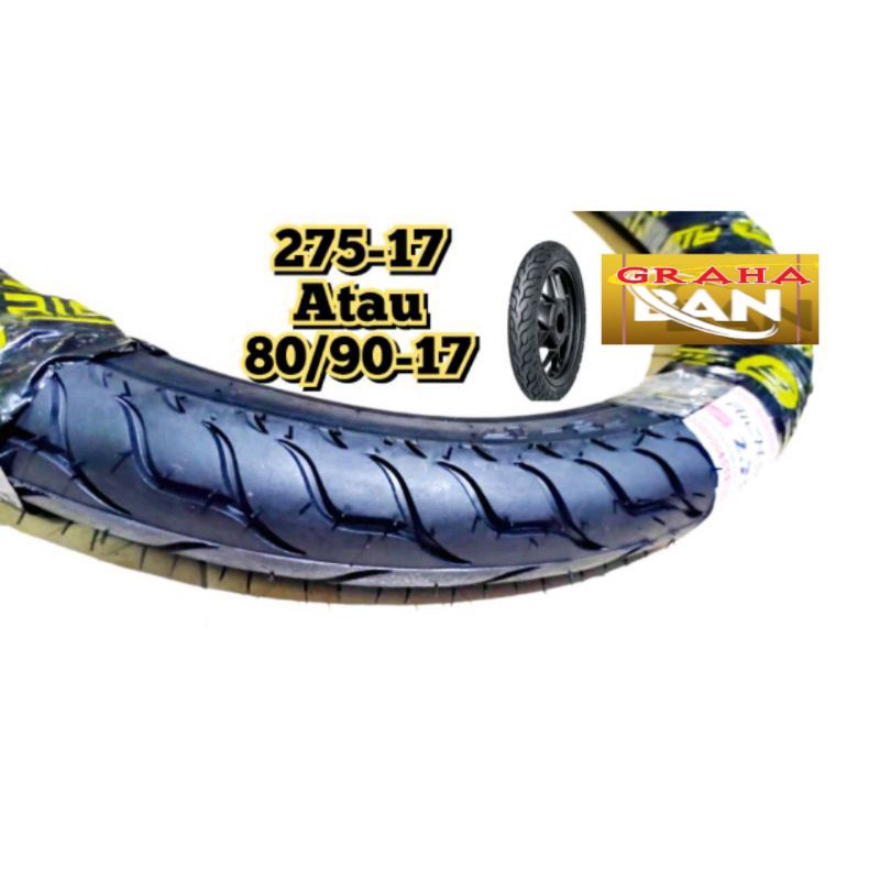 Jual ban motor bebek 275-17 atau 80/90-17 ban bebek ring 17 ban model ...