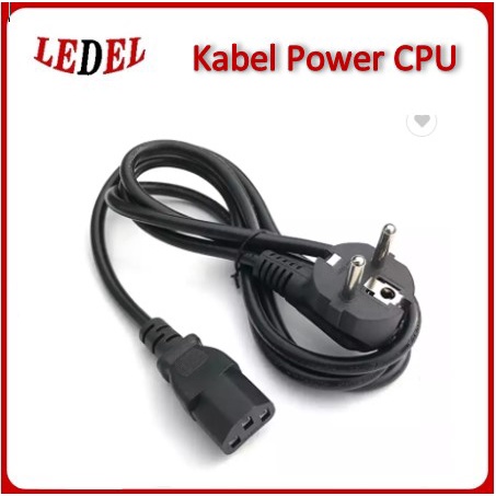 Jual Kabel Power CPU komputer power supply 1.5 meter | Shopee Indonesia