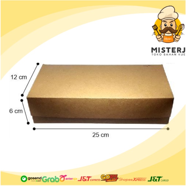 Jual Papaso | Long Box Brown | Size M | 10 Pcs | Papaso Long Box Brown ...