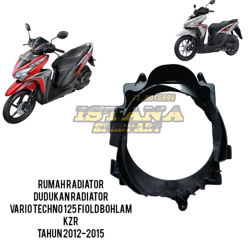 Jual Rumah Radiator Dudukan Tutup Cover Radiator Vario 125 Fi KZR Dan Vario 125 150 LED K59