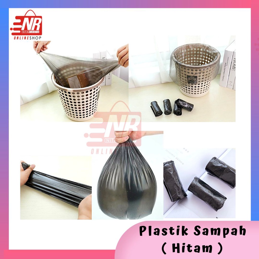 Jual Kantong Plastik Sampah Kantong Sampah Kresek Sampah Isi Lembar Trush Bag Shopee Indonesia