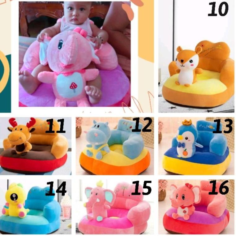 Jual ど Dijamin Bagus! Kursi Sofa Bayi Boneka Belajar Duduk Makan 