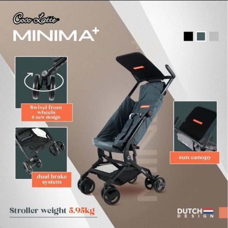 Jual Stroller Cabin Size Cocolatte Minima Kereta Dorong Bayi Shopee Indonesia