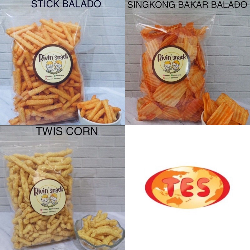 Jual CEMILAN SERBA PRODUK TES 250gr PROMO (STIK BALADO / SINGKONG BAKAR ...