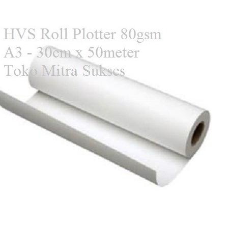 Jual Kertas Hvs Roll Plotter Gsm Cm X Meter Shopee Indonesia