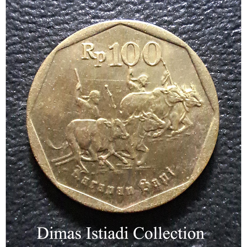 Jual Uang Kuno Koin 100 Rupiah 1991 Karapan Sapi | Shopee Indonesia