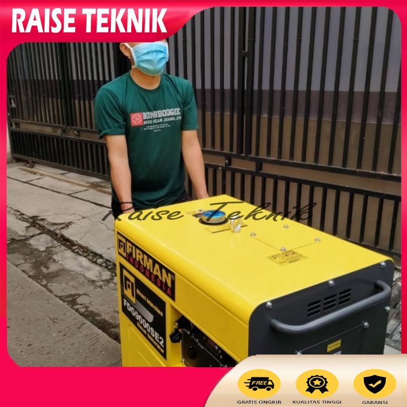 Jual GENSET SILENT SOLAR FIRMAN FDG9000SE2 6KW / GENERATOR SILENT ...