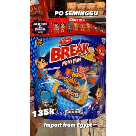 Jual TIFFANY BREAK MINI FUN SNACK MESIR ARAB | Shopee Indonesia