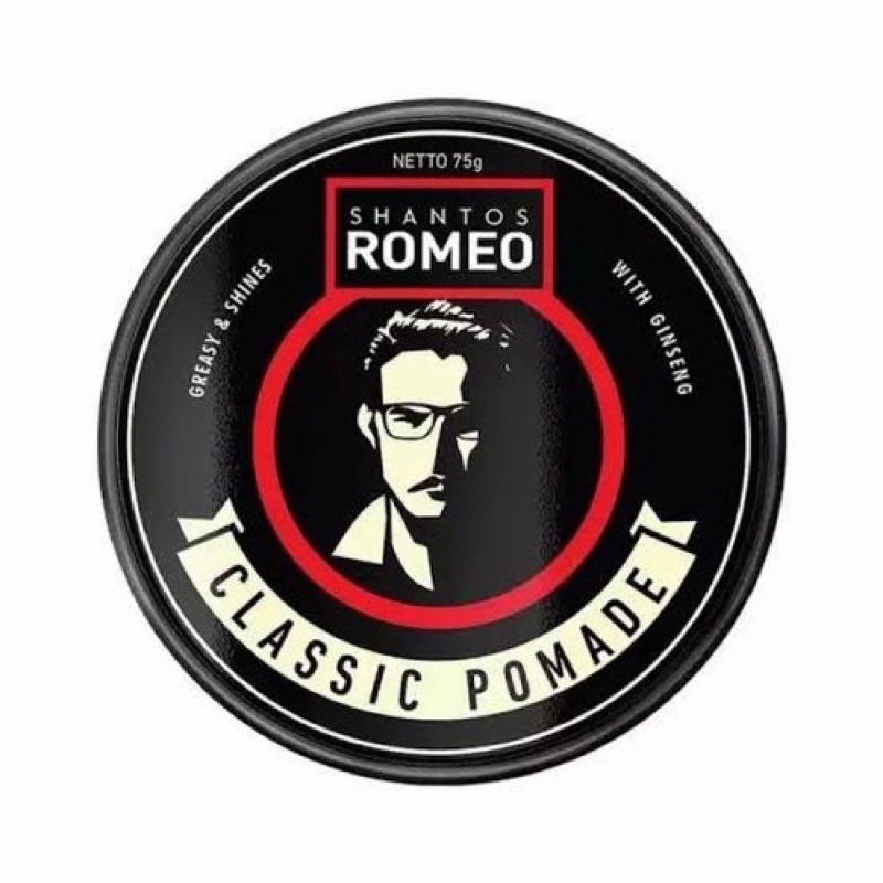 Jual SHANTOS ROMEO CLASSIC POMADE 75gr | Shopee Indonesia