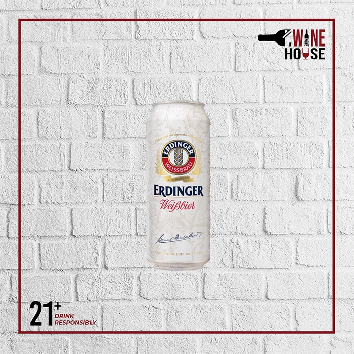 Jual Erdinger Weibbier Beer Can 500ml | Shopee Indonesia