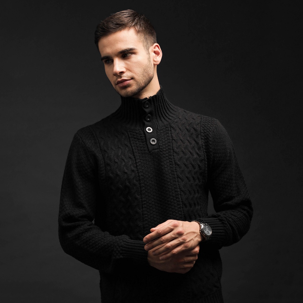 Jual DEVIAN SWEATER (BLACK) By Wynman | Shopee Indonesia