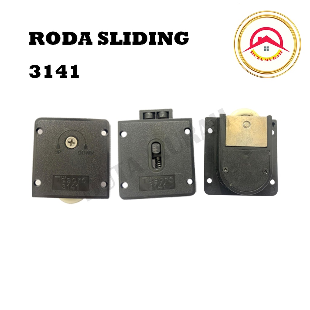 Jual Roda Pintu Lemari Geser SD 3141 Sliding Huben Tesero | Shopee ...