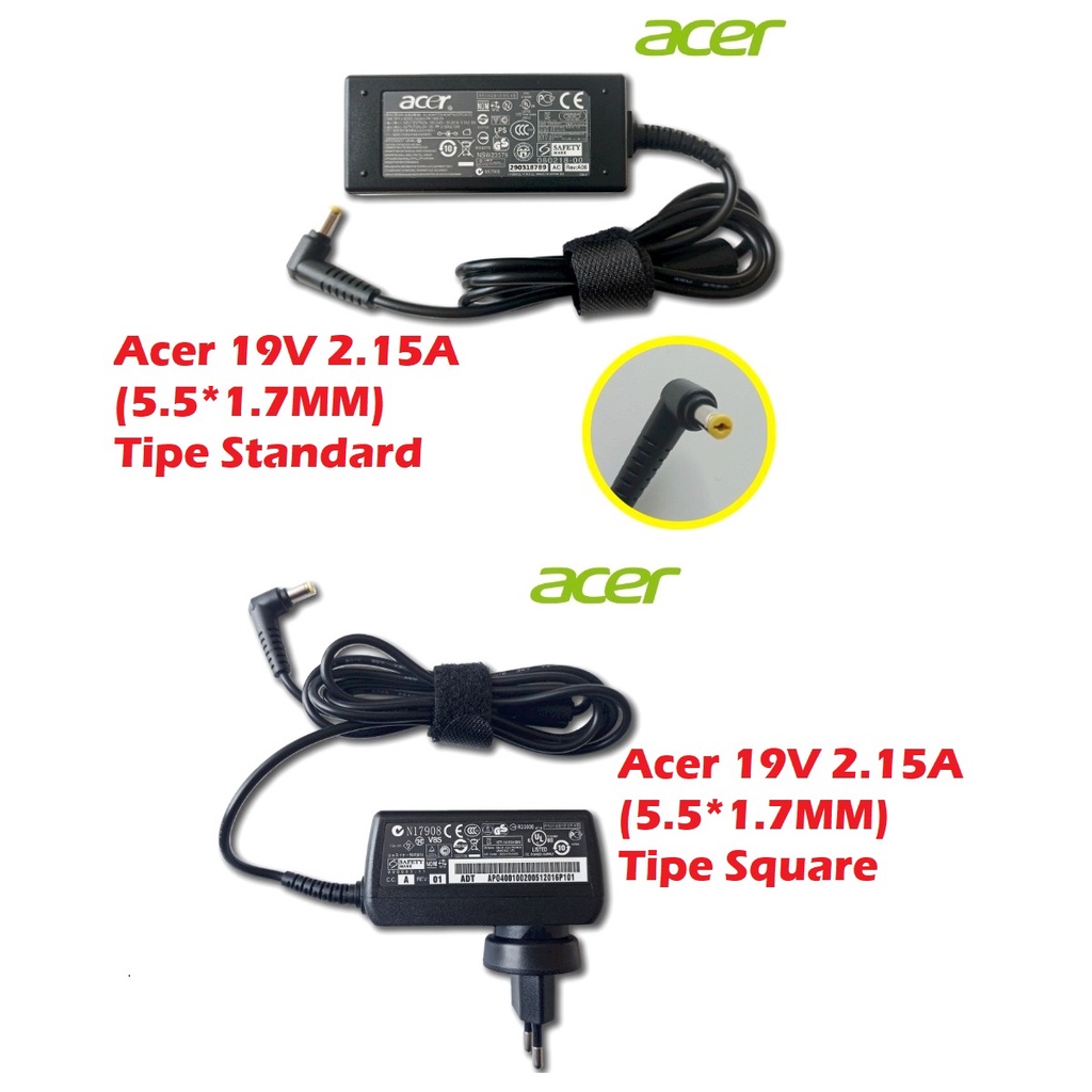 Chargeur 19V 2.15A Pour Acer Aspire One 725-C7XKK - Neuf - Connecteur 5.5x2.5mm