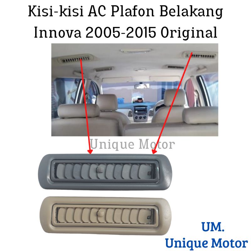 Jual Kisi Kisi AC Belakang Innova Lama 2005-2015 Original | Shopee ...