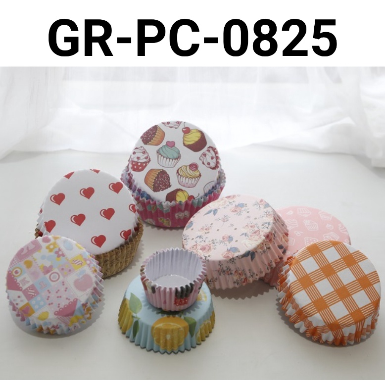 Jual GR-PC-0825 Alas roti cake case 8cm tinggi 2.5cm cupcake bulat ...