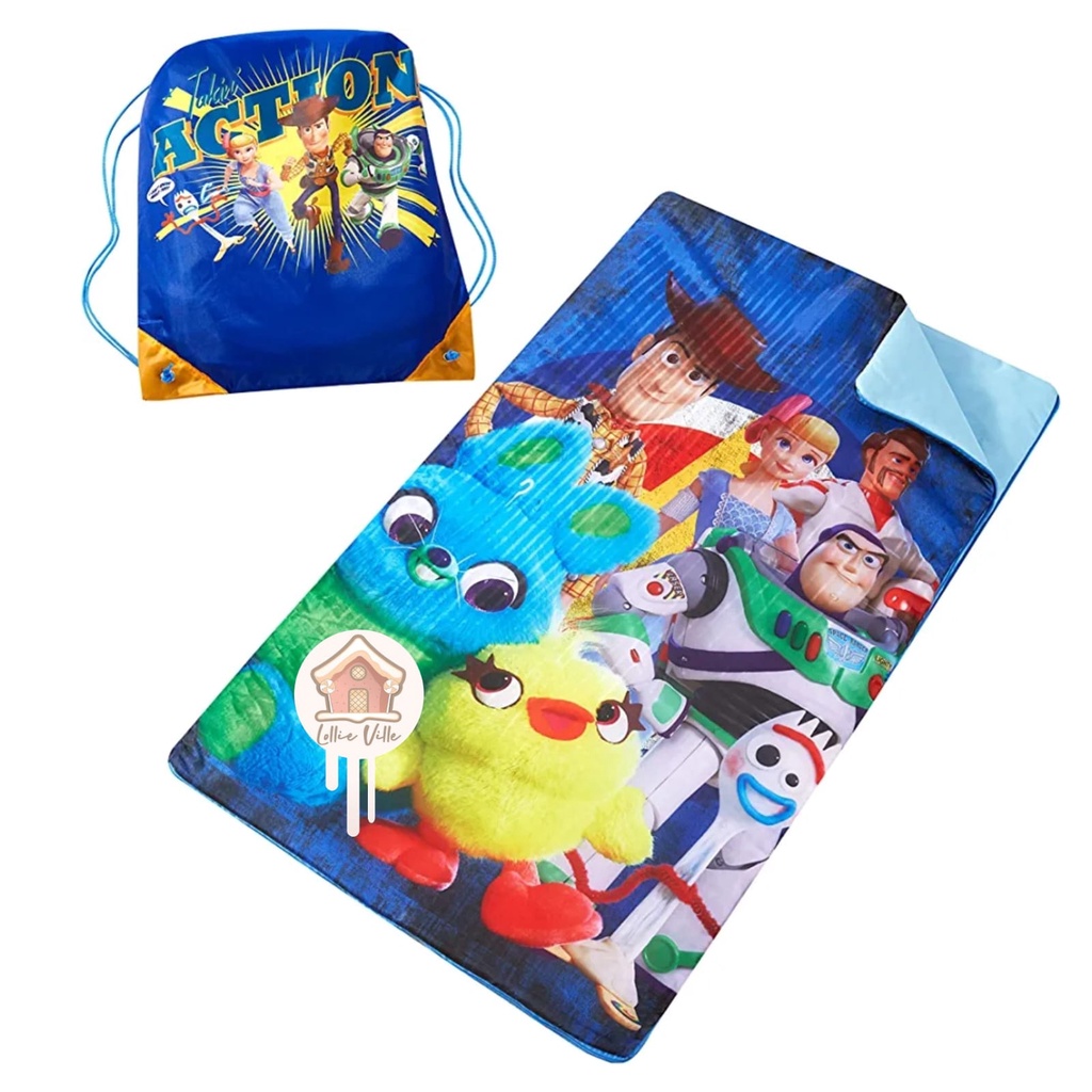 Jual Disney Toy Story 4 Slumber Mat with Sling Bag | Shopee Indonesia