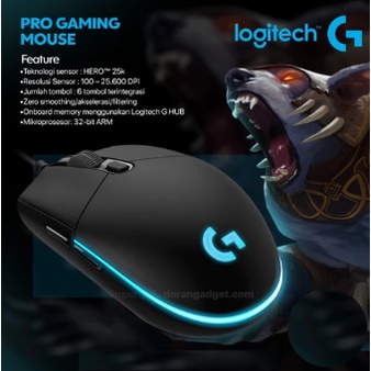 Jual Mouse Logitech G Pro Mouse Hero 25k Gaming | Shopee Indonesia