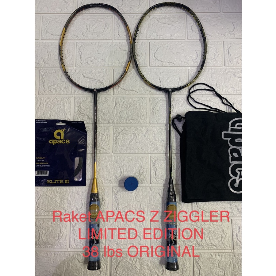 Jual RAKET BADMINTON APACS NEW Z ZIGGLER LIMITED EDITION KUAT 38LBS ORI