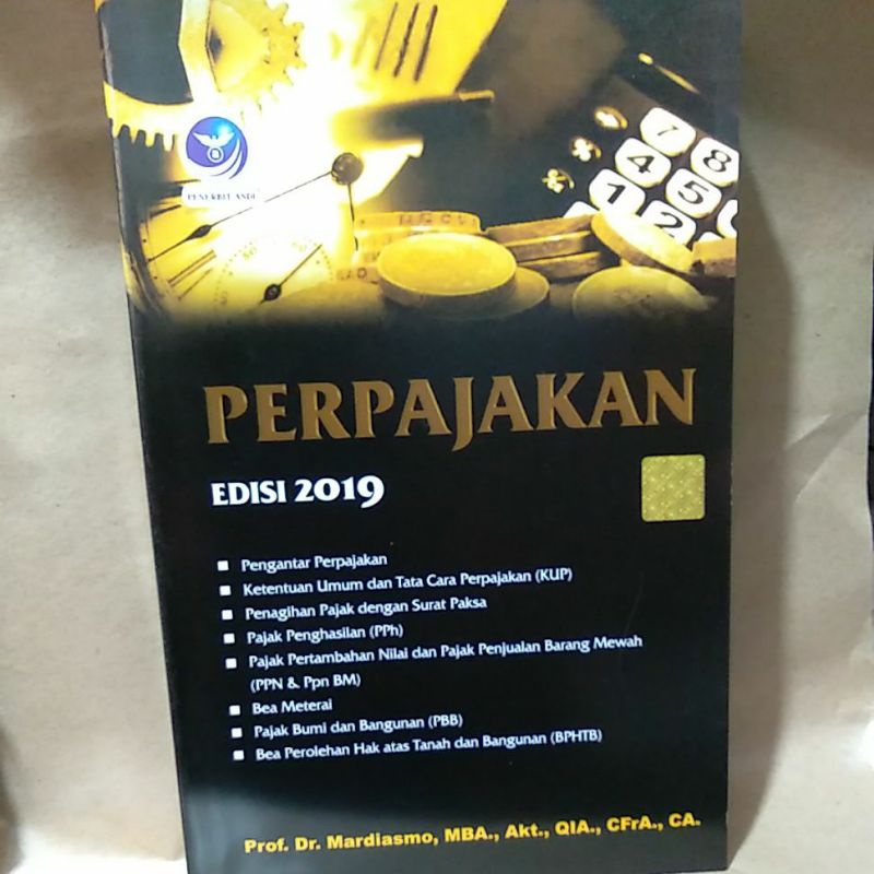 Jual Perpajakan Edisi 2019 By Prof. Dr. Mardiasmo | Shopee Indonesia