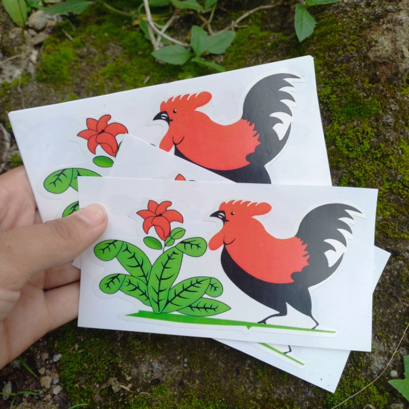 Jual STIKER VIRAL AYAM JAGO / WTIKER KEREN | Shopee Indonesia