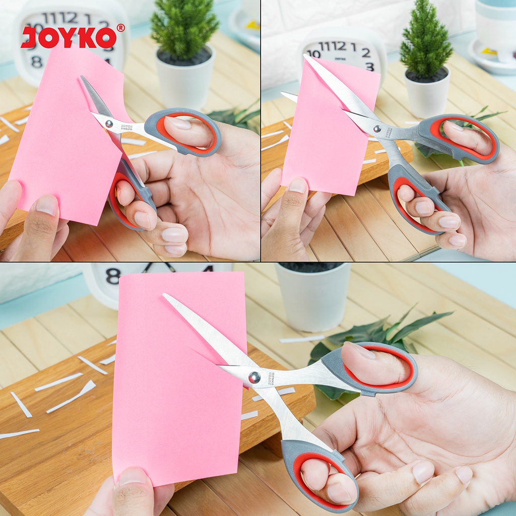 Jual Joyko SC- Gunting Scissors Stainless Steel Tajam Kuat Serbaguna ...