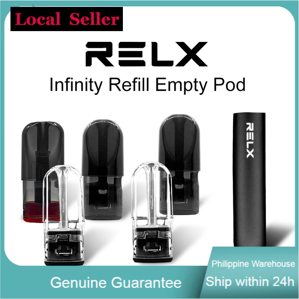 Jual 1 Pcs Catridge Relx Pods Refill Cartridge 2ml 1 Ohm Kompatibel Relx Essential Relx Infinity