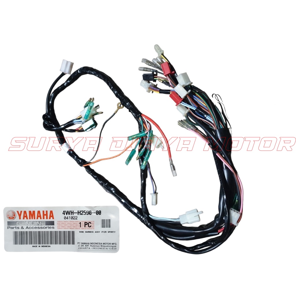 Jual Wiring Harness Kabel Body Force 1 ZR F1ZR 4WH Original Yamaha 4WH ...