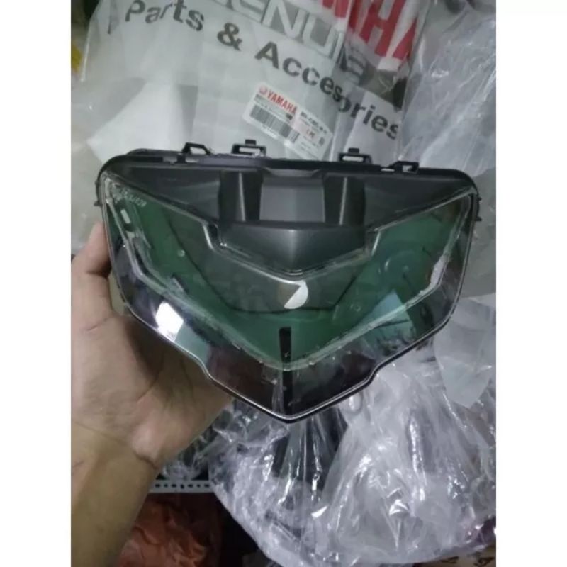 Jual reflektor lampu depan headlamp mx king new led mika kaca housing batok bathok mx king