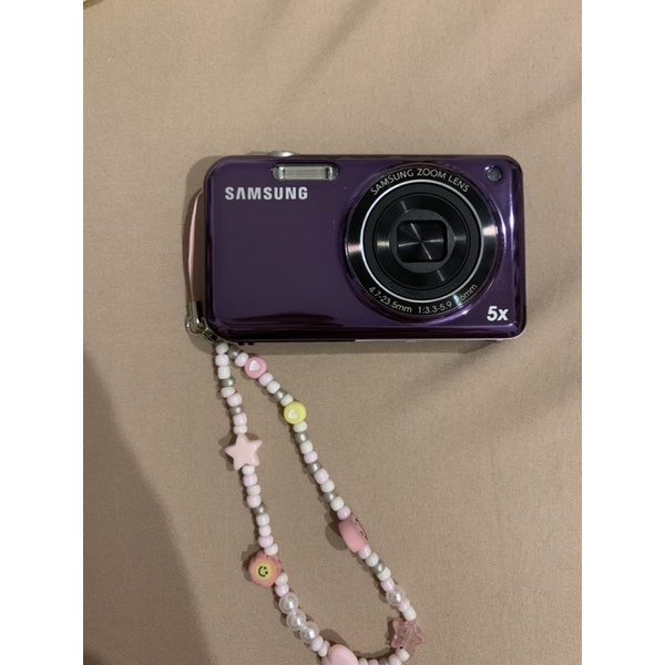 Jual kamera digital Samsung PL120 purple ( full set )