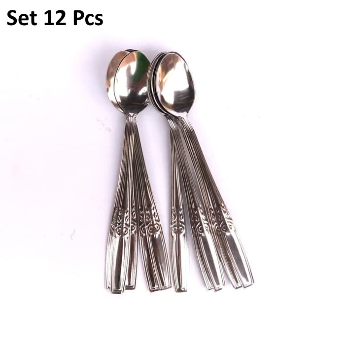 Jual 1 Lusin Sendok Essendok Teh Stainless Per Lusin Shopee Indonesia 3168