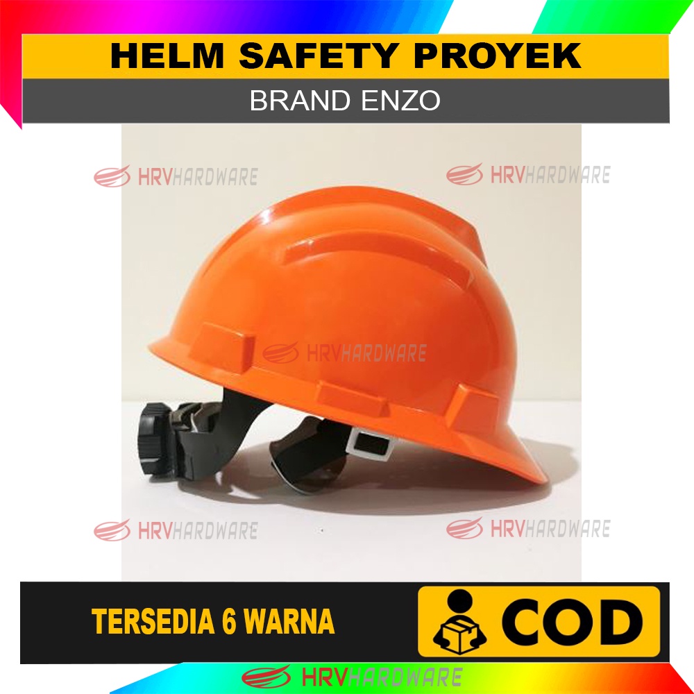 Jual Helm Safety Proyek Fastrack Putih Kuning Merah Hijau Biru Orange