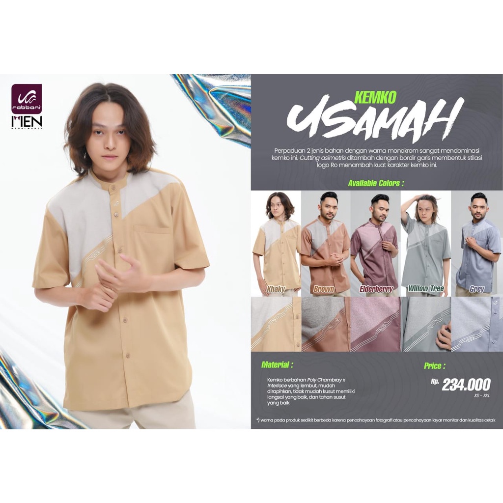 Jual Rabbani - Kemeja Koko Kemko Usamah | Shopee Indonesia