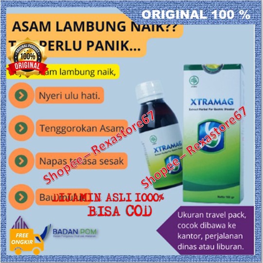 Xtramaag  Membantu Mengatasi Masalah Gejala Asam Lambung Naik Manjur ASLI