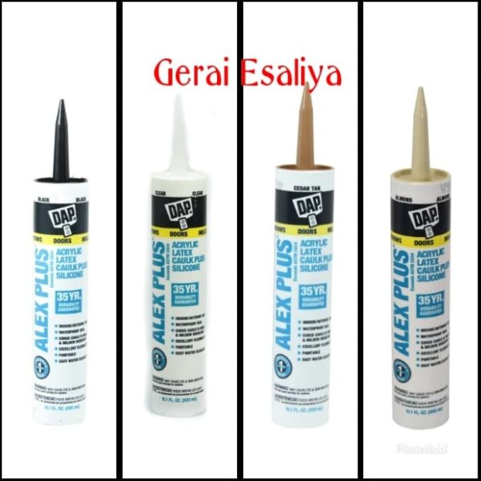 Jual Dempul Latex Alex plus/DAP SEALENT WARNA MADE IN AMERIKA TERBAIK ...