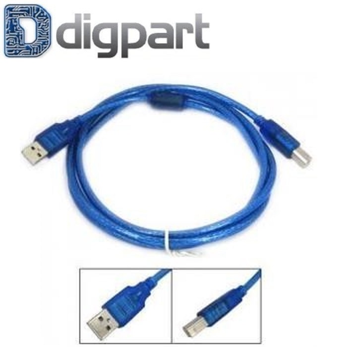 Jual Kabel USB 2.0 Type A to Type B Printer Arduino Uno 1.5 Meter ... image.