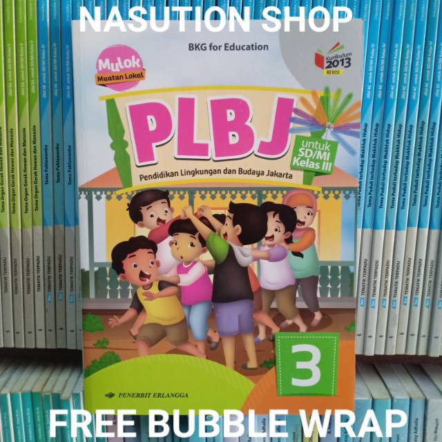 Jual BUKU PLBJ KELAS 1 2 3 4 5 6 SD K13 REVISI ERLANGGA ORIGINAL ...