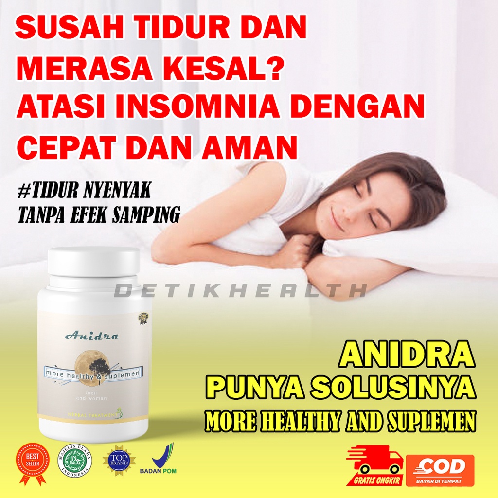 Jual Obat Tidur Herbal Insomnia Sulit Tidur Obat Original Asli Ampuh