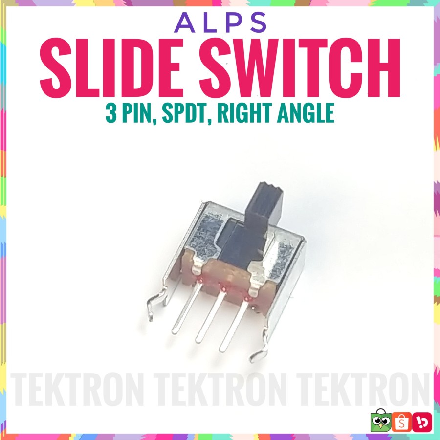 Jual Alps Slide Switch Pin Posisi Spdt Sakelar Geser Saklar On Off P Duduk Shopee Indonesia