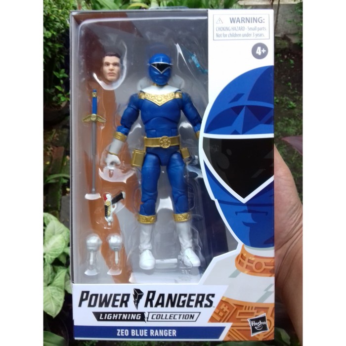 Jual Power Rangers Lightning Collection Zeo Blue Ranger MISB Rocky ...