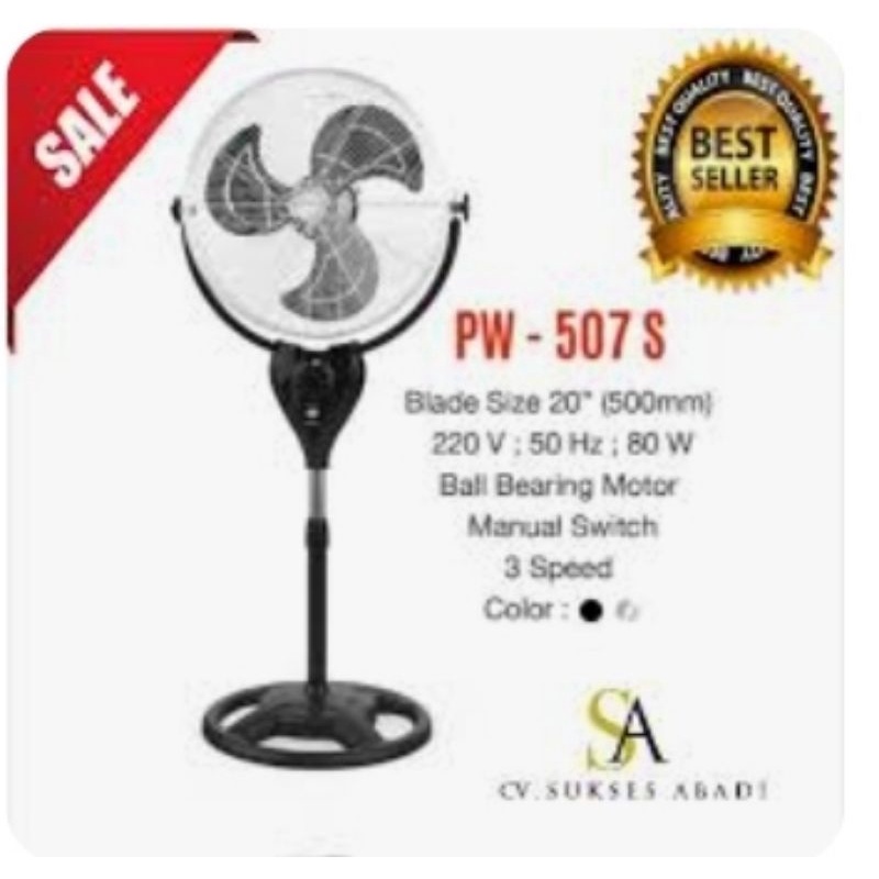 Jual Khusus Wilayah Palembang Kipas Angin Besi Maspion Power Fan Pw S Palembang