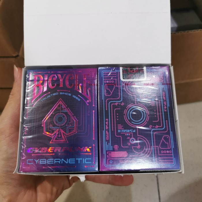 Jual Bicycle Cyberpunk Cybernetic Playing Cards Kartu Remi | Shopee ...