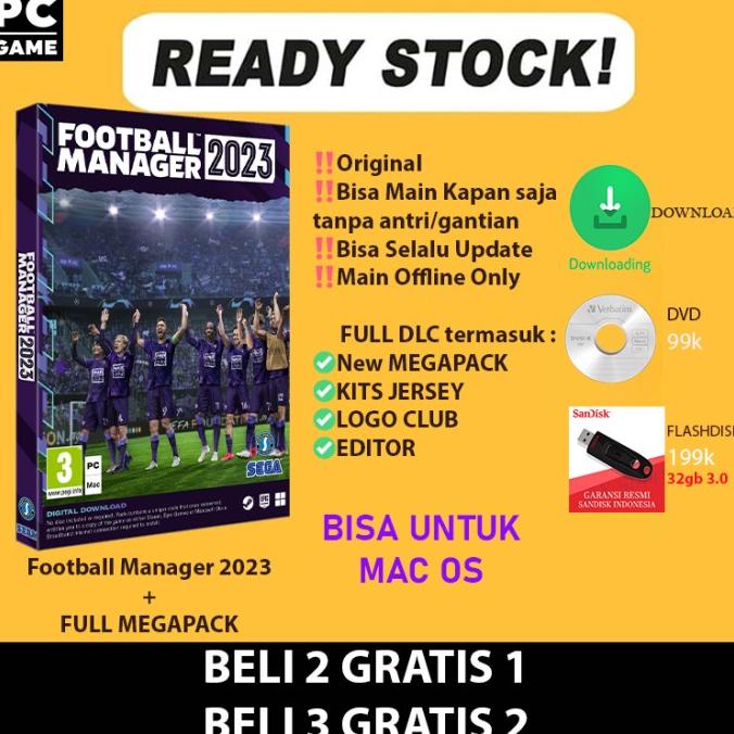 Jual Football Manager 2023 PC ORIGINAL / FM 23 / FM 2023 PC WITH ...