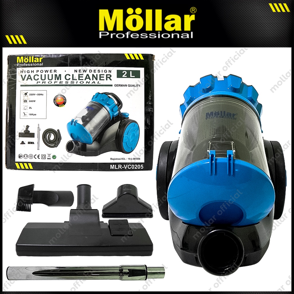 Jual MOLLAR VC0205 Mesin Penyedot Debu Kering 2 Liter Dry Vacuum ...