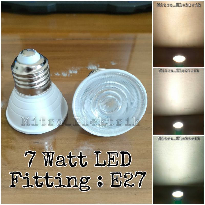 Jual Lampu Sorot Halogen Led W W E Ulir Led Spotlight W E Ulir Bohlam Lampu Sorot E