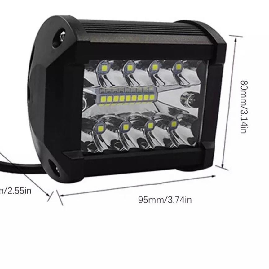 Jual New Lampu Sorot Tembak Led Bar Cwl Titik Mata Watt Mobil