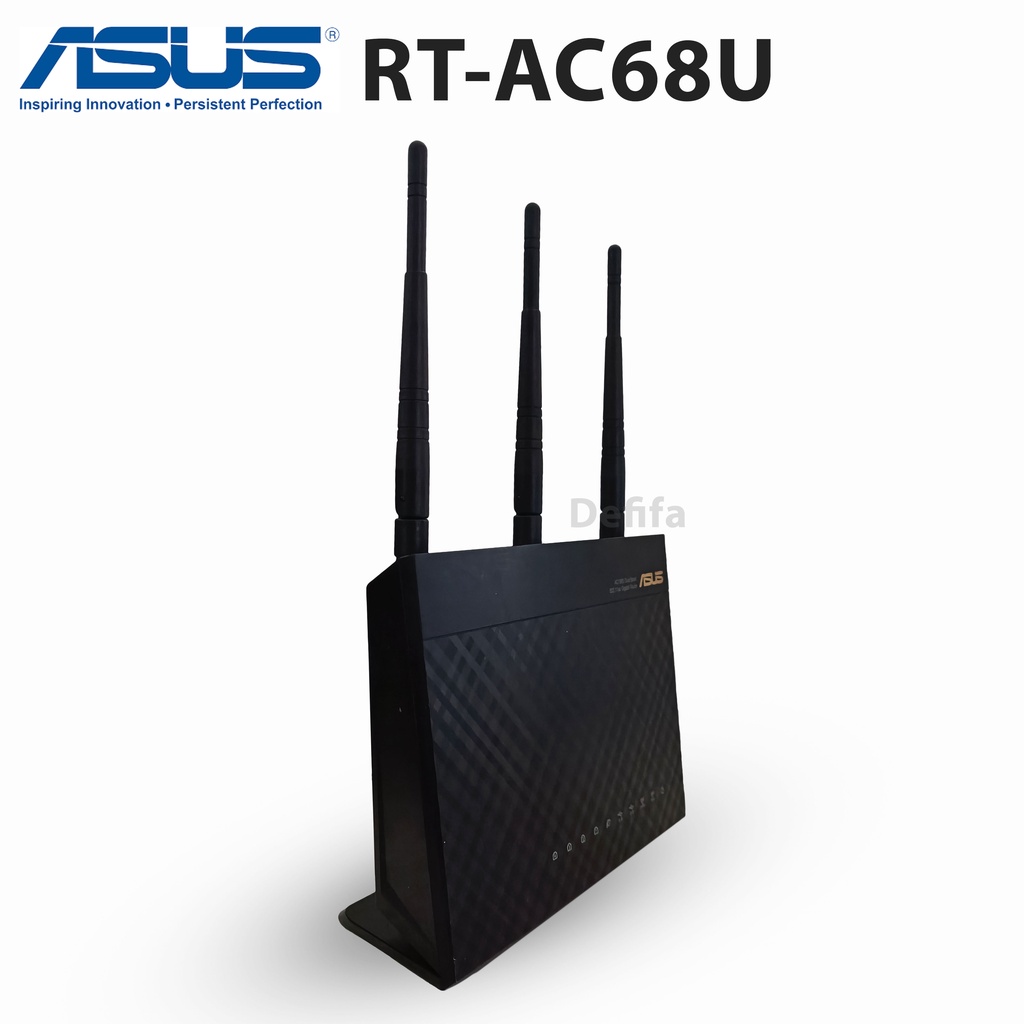 Jual ASUS RT-AC68U WIFI Wireless AC1900 Dual Band Gigabit WiFi Router ...