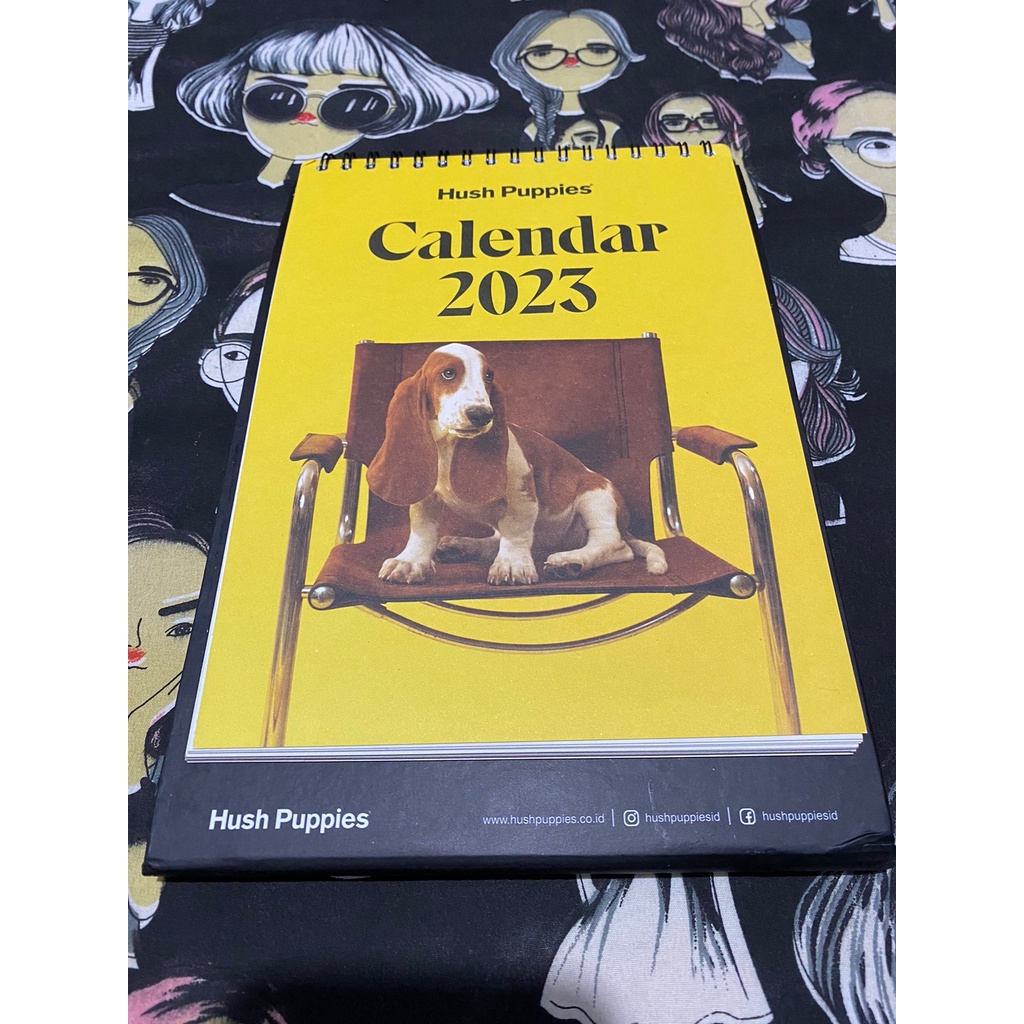 Jual Kalender Meja Calendar Calender 2023 Hush Puppies Original Shopee Indonesia 8844