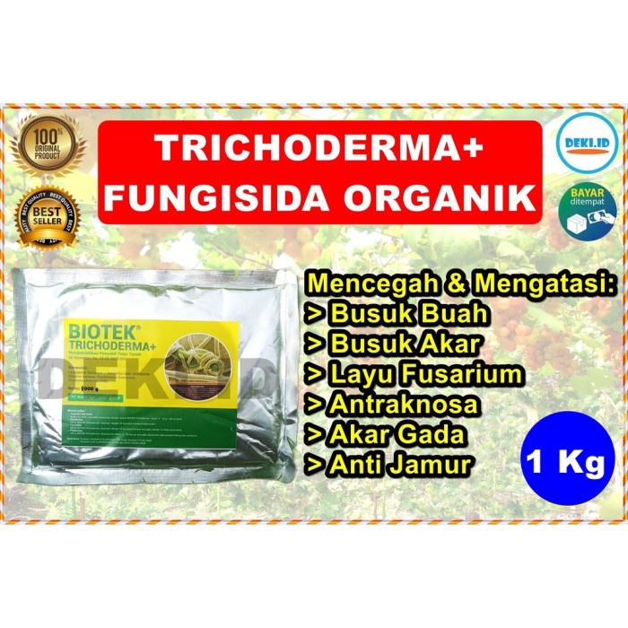 Jual Trichoderma Fungisida Organik Tricoderma Biotek Kg Trikoderma Original Shopee Indonesia