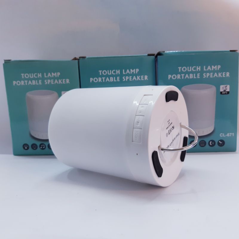 Jual Speaker + Lampu Tidur Bluetooth CL671 Smart Touch Lamp Shopee